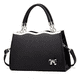 thumbnail image 1 of Bolso Bandolera Negra Dama Mano Impermeable De Viaje Laptop negro, 1 of 5
