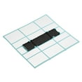 thumbnail image 1 of Unique Bargains Écran de Filtre à Air en Plastique 11.81 Pieds x 11.02 Pieds pour Climatiseur Remplacement pour HVAC Bleu Noir, 1 of 5