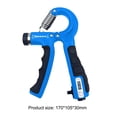 thumbnail image 3 of Empuñadura Empuñadura de mano Ajustable Ejercitador de mano Ligero para gimnasio Entrenamiento físico Hugtrwg  Para estrenar, 3 of 8
