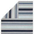 thumbnail image 4 of Jaipur Pura Vida Salada Flat Weave Stripe Pattern Wool Handmade Rug, 4 of 7