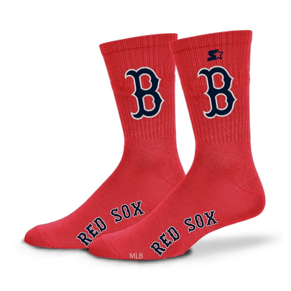 Unisex-Starter  Red Boston Red Sox Satin Crew Socks