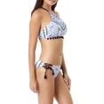 thumbnail image 2 of Juniors' Boho Fleur Bikini Top, 2 of 6