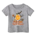 thumbnail image 4 of XDZJLR Tee-Shirt pour Filles Imprimé Coloré Carnaval Col Rond Manches Courtes 2-3 Ans, 4 of 4