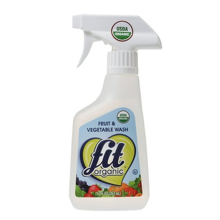 Fit Organic Fruit & Vegetable Produce Wash, 12.0 FL