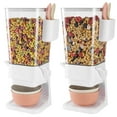 thumbnail image 1 of Dispensador de cereales Osacoe Countertop, paquete de 2 unidades de 5,2 litros con cuencos y cucharas, 1 of 6