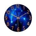 thumbnail image 1 of 1 reloj de pared de cristal., 1 of 3