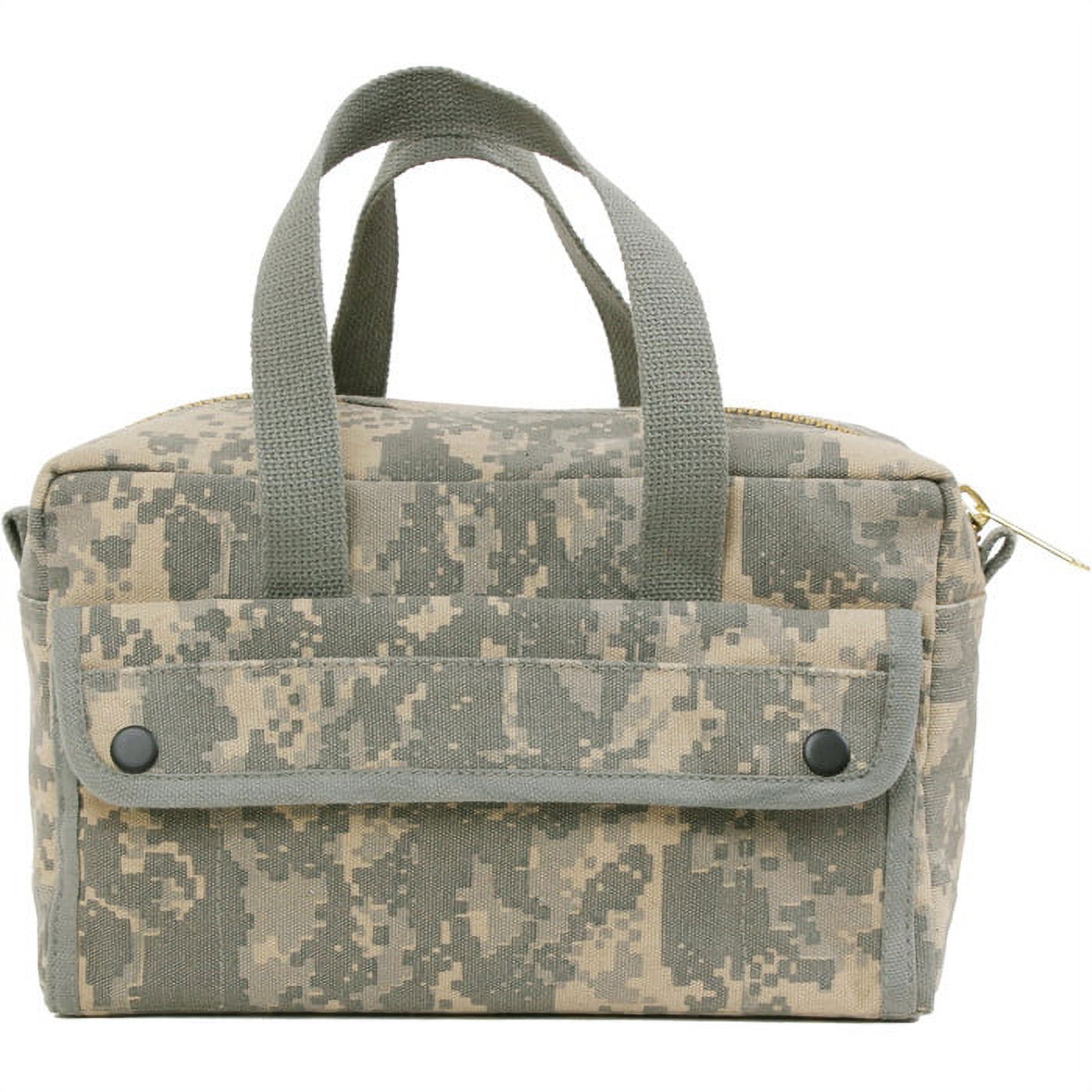 Rothco 14403 Mechanics Tool Bag with Brass Zipper, ACU Digital Camo