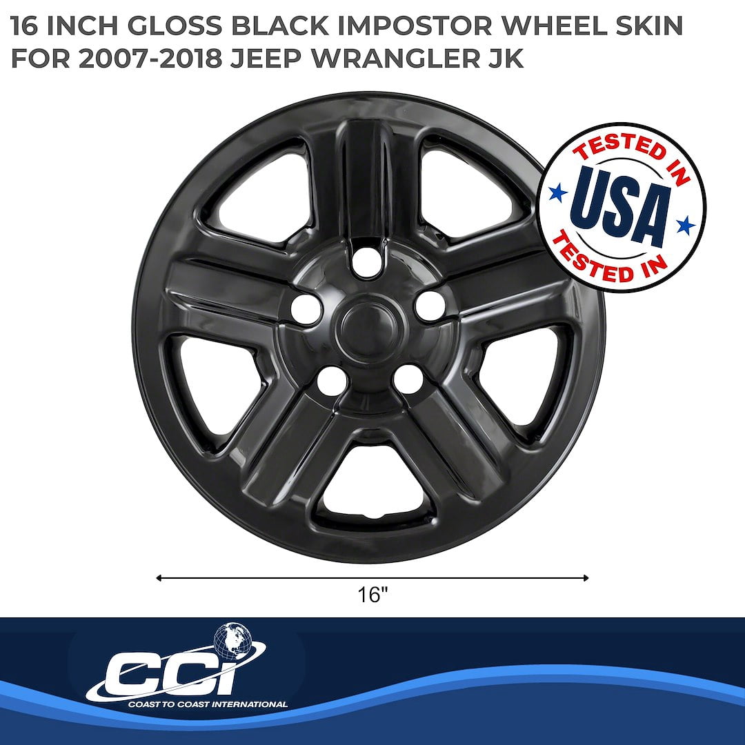 Coast To Coast IWCIMP76GBLK IMPOSTOR ® WHEEL COVER
