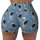 thumbnail image 2 of Fotbe Astronaut Shorts Sin Costuras – Shorts Deportivos de Cintura Alta para Mujer, Elásticos para Gimnasio, Yoga, Running o Ciclismo-Small, 2 of 8