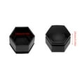 thumbnail image 4 of 20Pcs Car Wheel Nut Caps Auto Hub Screw Cover Thread Design Dust-Proof Bolt Rims Exterior Decoration High Fixation with a Clip 19mm Black, 4 of 8