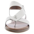thumbnail image 3 of Franco Sarto Womens Glenni Leather Strappy Flats, 3 of 3