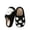 Black, variant on KEVCHE Halloween Ghost Plush Cotton Slippers for Men Women,Christmas Fluffy Warm Cozy Indoor House Shoes with Anti-Slip Sole, Lightweight Winter Slippers Plus Size Available