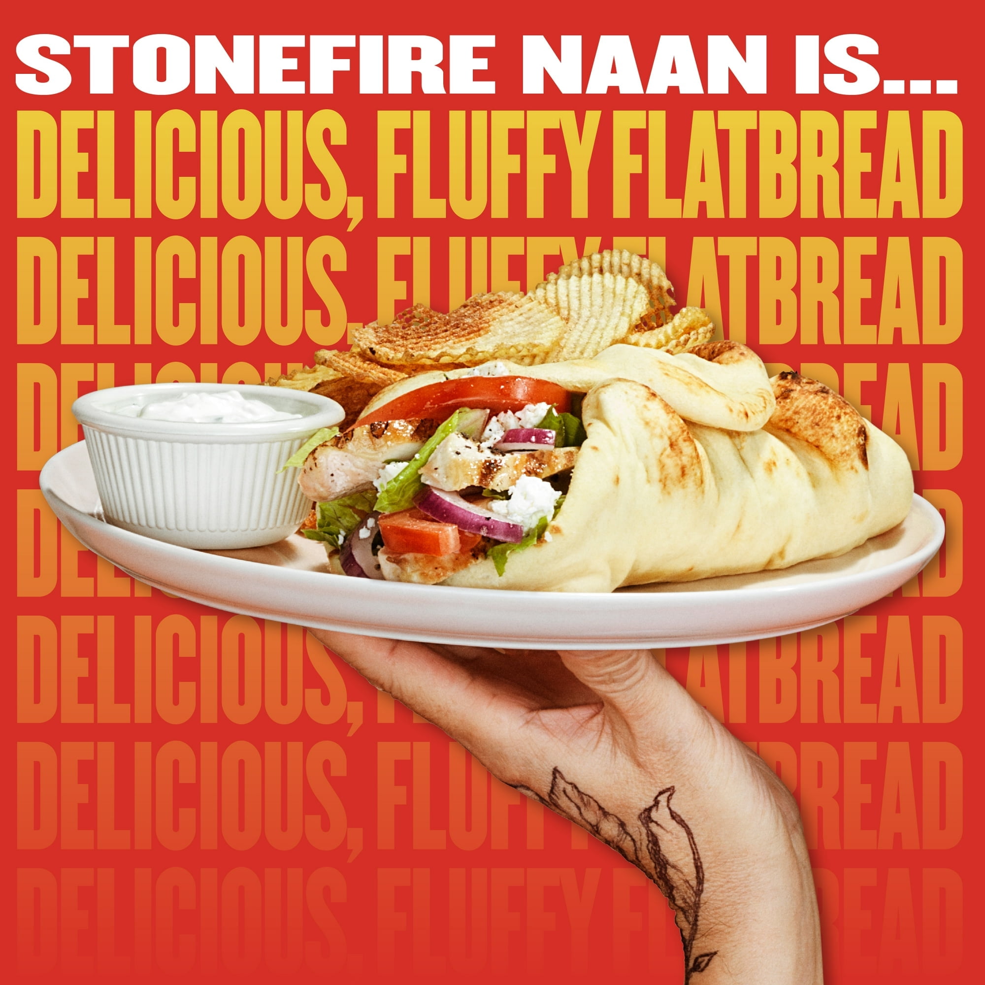 Stonefire® Original Naan Bread, 24.6 oz, 6 Count