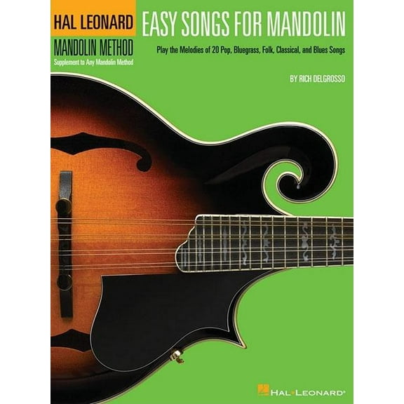 Hal Leonard Mandolin Method: Supplement  Easy Songs for Mandolin, (Paperback)