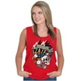thumbnail image 4 of Live Fast Eagle Skull Dice Tattoo Tank Top T Shirts Men Women Brisco Brands L, 4 of 6