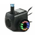 thumbnail image 1 of Ounissouiy Bomba de fuente de agua sumergible de 15 W con 12 luces LED para piscina de jardín de estanque de pecera Jardín y Patio No.2 AU Plug Ounissouiy HA024355-02, 1 of 5