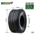 thumbnail image 4 of 18X8.5-10 Lawn Mower Tractor Cart Turf Tires 4 Ply 18x8.5x10 -Set 2-13029, 4 of 5