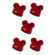 thumbnail image 1 of Qarigey Bufanda Conjunto de gorro y guantes para niños Delicado protector térmico de punto Suministros de calor Pompón lindo Sellado bola de bola de color rojo 5Conjunto, 1 of 6