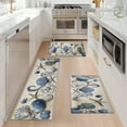 thumbnail image 5 of YIMEIS Seashell Starfish Ocean Decor Fall Kitchen Mats,Xmas Winter Seasonal Farmhouse Home Seasonal Decorations Rugs for Floor - 16''*24'', 5 of 10