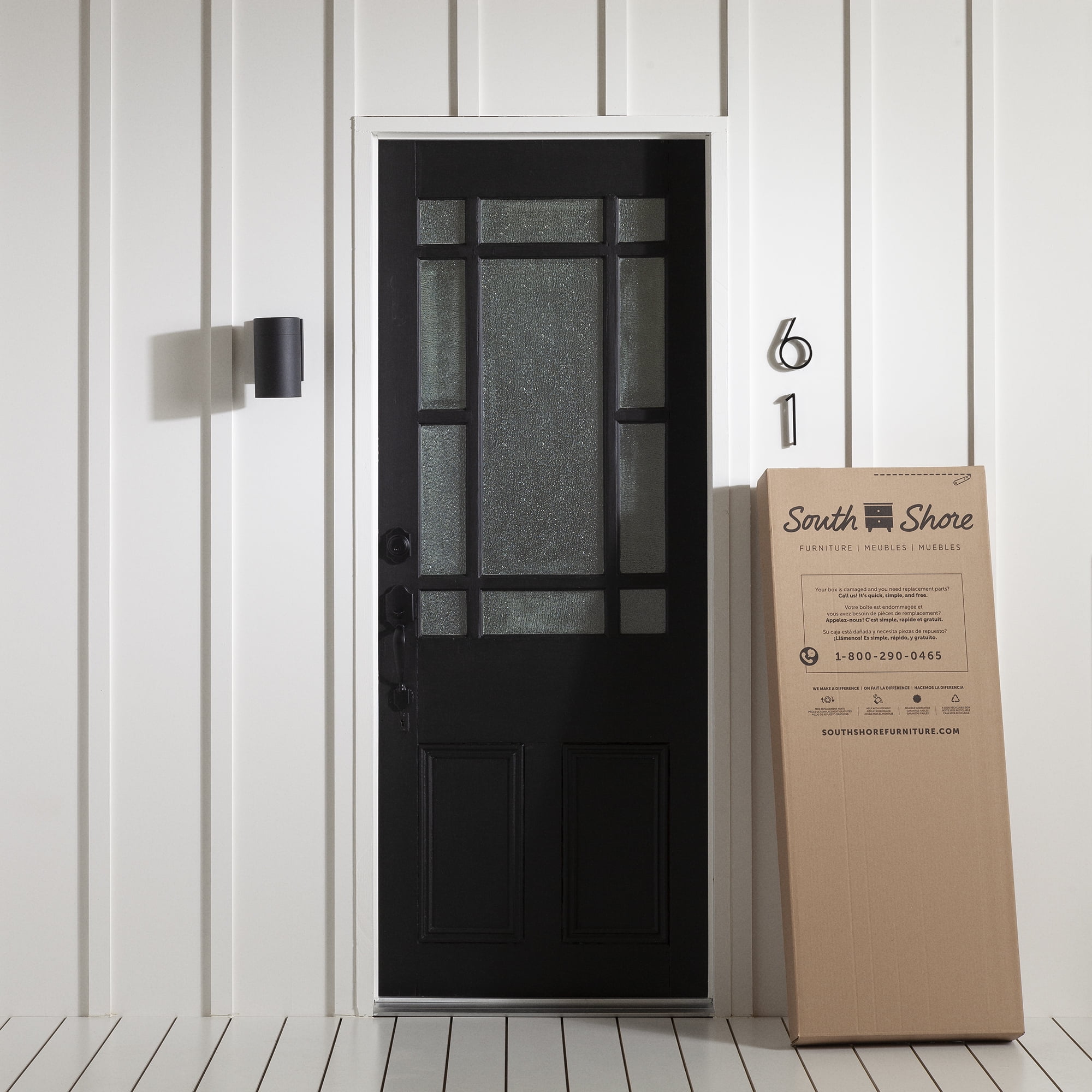 Commode 5 tiroirs pour Adulte, fini Chêne gris, collection Step One de Meubles South Shore