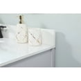 thumbnail image 4 of Elegant Decor Grant 32" MDF Single Bathroom Vanity with Backsplash in Gray, 4 of 8