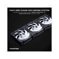 thumbnail image 3 of Phanteks Glacier One 360D30 X2 AIO Liquid CPU Cooler, Evolv X2-Design AIO Cap Design, 3x Performance D30-120 D-RGB Fans, for Intel LGA 1851, 1700, 1200, 115x and AMD AM4/AM5 sockets, Black, 3 of 6