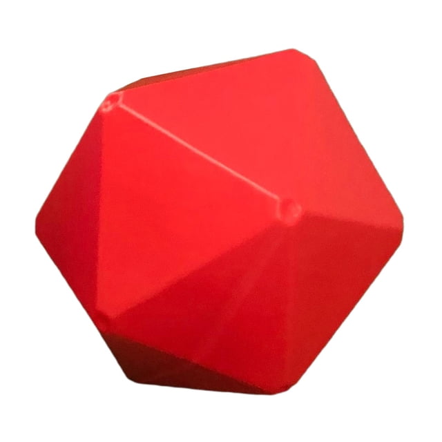 Bola de Regalo Zulema para Caballos Juguete de Alimentación Rojo