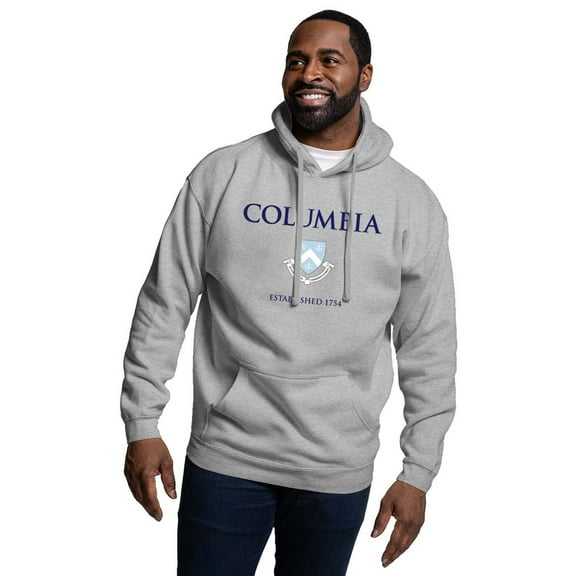 Men's League Collegiate Wear Heather Gray Columbia University Essentials 2.0 Fleece Pullover Hoodie