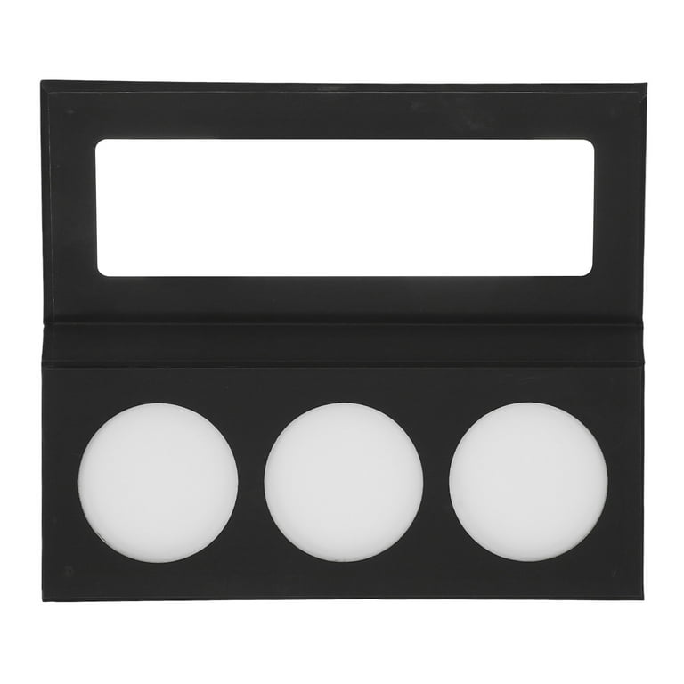 Empty Makeup Palette, Waterproof Empty Eyeshadow Palette Safe Portable 9  Compartment ABS Container For Cosmetics Store For Makeup Artist 