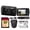 Black, variant on OM SYSTEM Tough TG-7 Digital Camera Bundle, Black | 12MP, f/2 Lens, 4K Video, Waterproof, Shockproof, Freezeproof | 64GB Card + Case + Battery