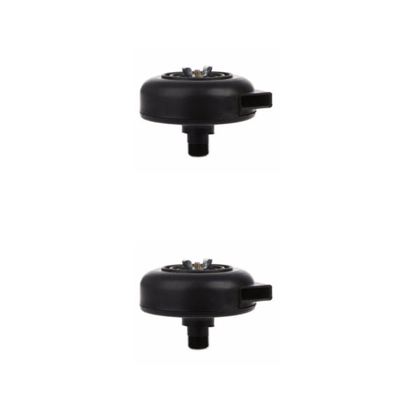 Kenally Filtro silenciador de compresor de aire, filtros de entrada de Metal de rosca de 3/8 pulgadas, silenciador ligero, accesorios de bomba Type1 NO1