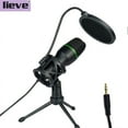 thumbnail image 2 of 3.5mm USB/RGB Condenser Wired Microphone for PC Laptop Gaming Podcast Studio Professional Anti-Blowout Desktop Microphone (3.5MM AUX), 2 of 7