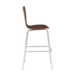 thumbnail image 2 of Heavenly Collection Noyer Bois Tabouret de Bar, 2 of 3