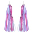 thumbnail image 1 of 1 Pair Kids Bicycle Tassel Ribbon,children Scooter Handlebar Streamers Bicycle Grips Ribbon Baby Carrier Accessories Easy Attach To Handlebars, 1 of 5