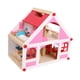 thumbnail image 2 of Casa de muñecas de madera Villa fácil de montar Casa de simulación DIY Juguete de simulación para niñas de 3 años en adelante Regalo para niños, 2 of 9
