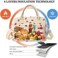 thumbnail image 4 of Bolsa térmica para el almuerzo para hombres y mujeres, lonchera grande reutilizable para adultos, a prueba de fugas, portátil, para el trabajo y picnic., 4 of 5