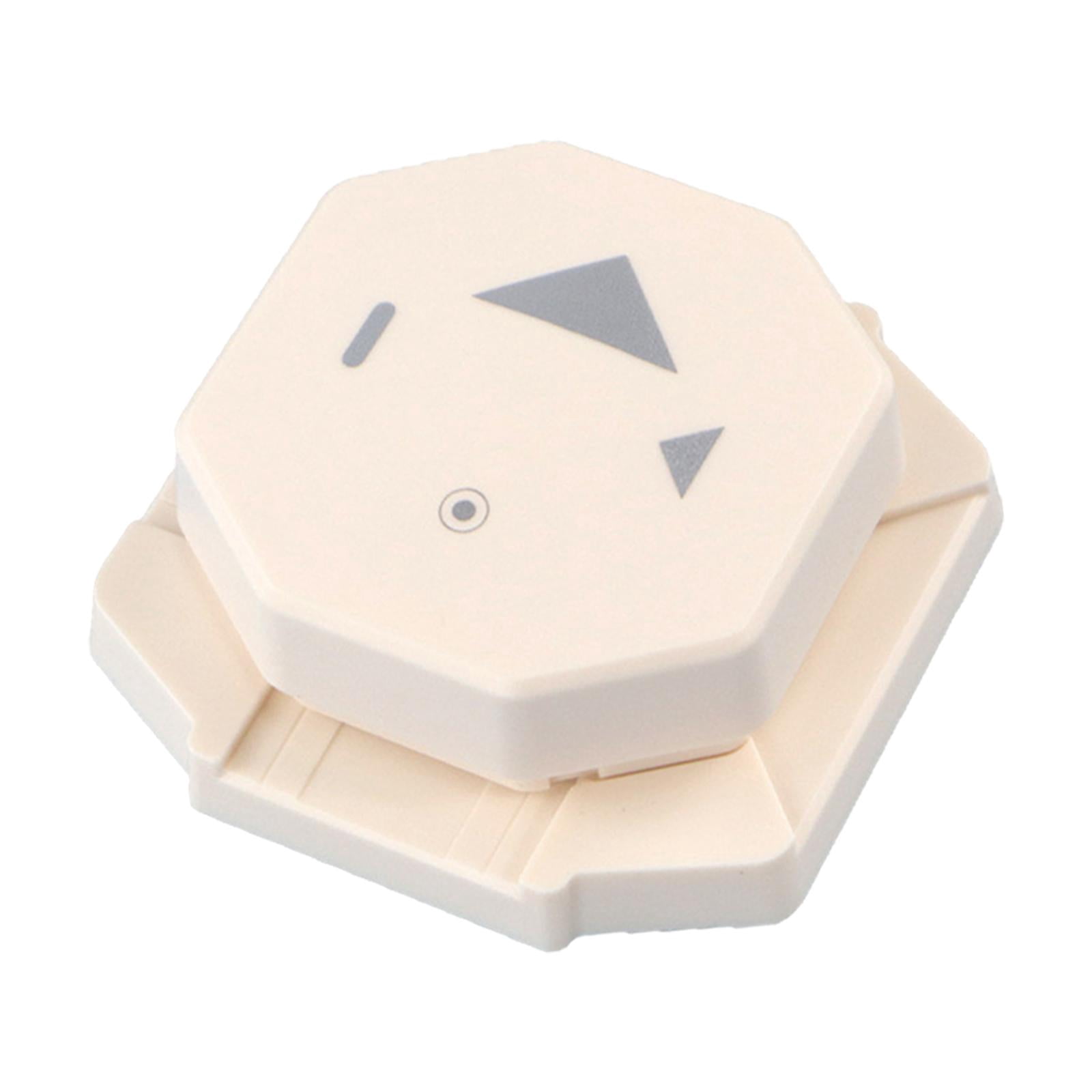 FVDPWYE 4 in 1 Hole Puncher Corner Cutter Anti Slip Base DIY Scrapbooking Edge Decorator Style A