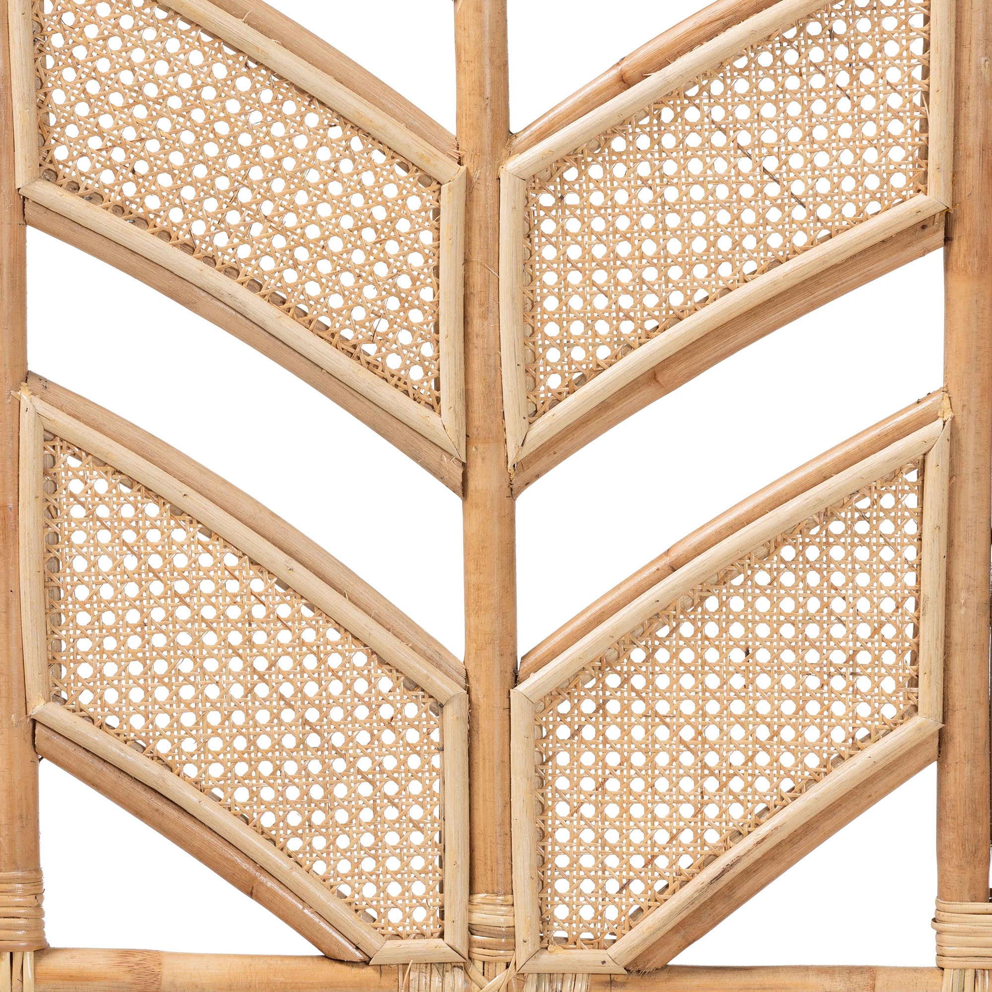 bali & pari Liang Boho Standalone Headboard, King, Natural