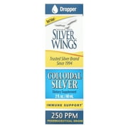 Natural Path Silver Wings Colloidal Silver, 250 ppm, 2 fl oz (60 ml)
