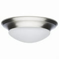 thumbnail image 3 of Nuvo Lighting 18W Flush Mount Twist & Lock Fixture LED 12 in. Matte Black Finish Frosted Glass, 3 of 14