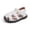 White, variant on Boys Sandals Close Toe,Sizes 7 Toddler,Boys Closed Toe Sport Sandals For Outdoor Play Beach Walking Casual Fashion Kids Water Shoes With Protective Design