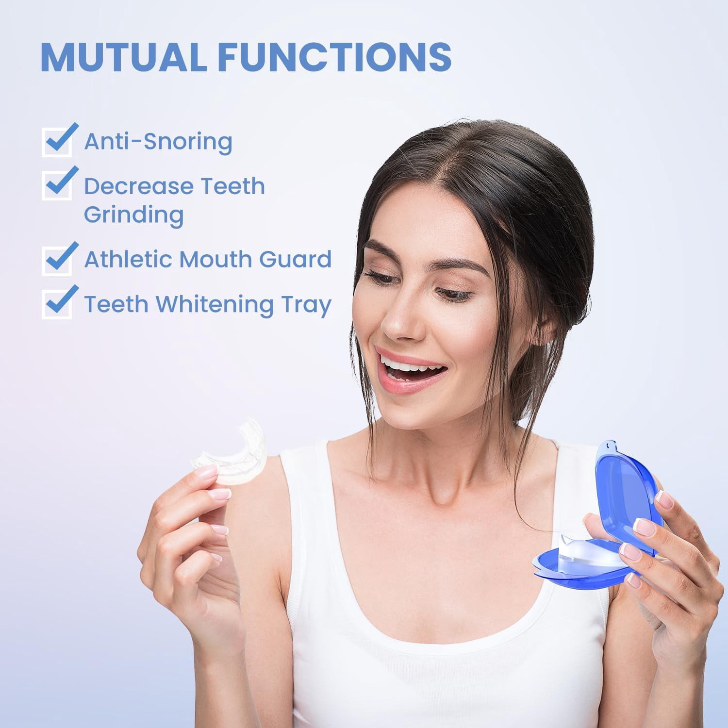 Anti-Snore Device for Stop Snoring Solution,  Anti Snoring Mouthpiece Mouth Guard for Men and Women