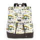 thumbnail image 1 of Fotbe Transportation Cartoon Mochila Bolso con Estampado para Mujer, Mochila Antirrobo de Nylon Impermeable, Bolsa Ligera de Hombro, 1 of 4