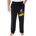 thumbnail image 5 of Seinfeld TV Series Men's Kramer And Classic Logo Loungewear Pajama Pants, 5 of 5