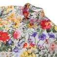 thumbnail image 2 of Floral Hawaiian Shirt For Men Colorful Button-down Shirt Short Sleeve 100% Cotton Shirt Sunlight Florals, 2 of 8