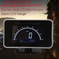 thumbnail image 2 of unique Car Truck 12v/24v 2 In 1 Functions Digital Speedometer Speed Meter+odometer Gauge Lcd Instrument Pa, 2 of 5