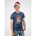 thumbnail image 2 of Krampus Can Naughty Dark Christmas Men's T-shirt, 2 of 4