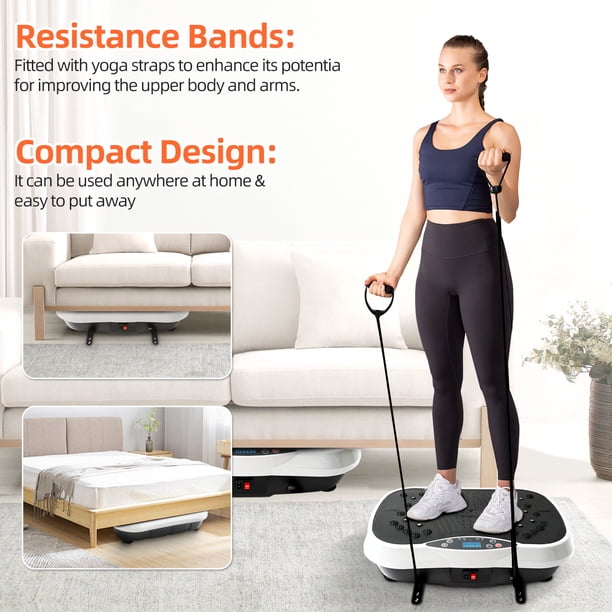 RICAN Vibration Plate, Full Body Shaker for Home Fitness Powerful