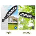 thumbnail image 4 of 500 Watts LED Solar Light Outdoor Solar Lamp Powered Sunlight Waterproof PIR Motion Sensor Street Light For Garden Decoration ,0 Electricity Bill, 4 of 6