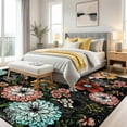 thumbnail image 6 of BLEUM CADE 8'x10' Boho Floral Area Rugs for Living Room,Machine Washable Rug, Non-Slip Low-Pile Soft Carpet for Bedroom, Dining Room Office, 6 of 8